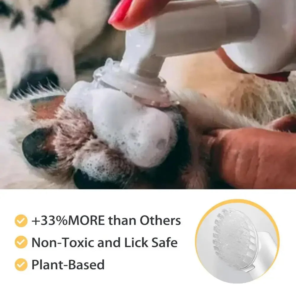waterless dog paw cleanser